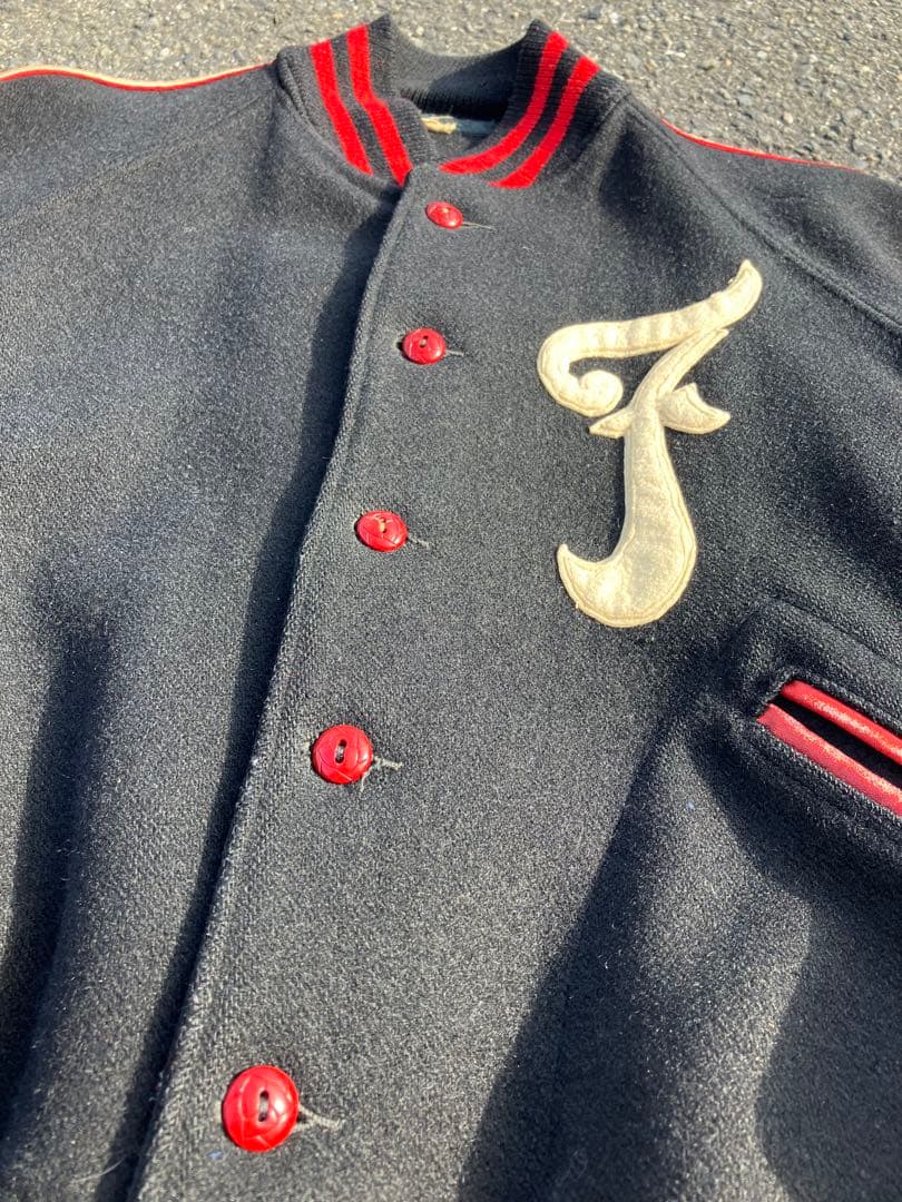 Minnesota WOOLEN 40s ヴィンテージ ボタスタ　バーシティ