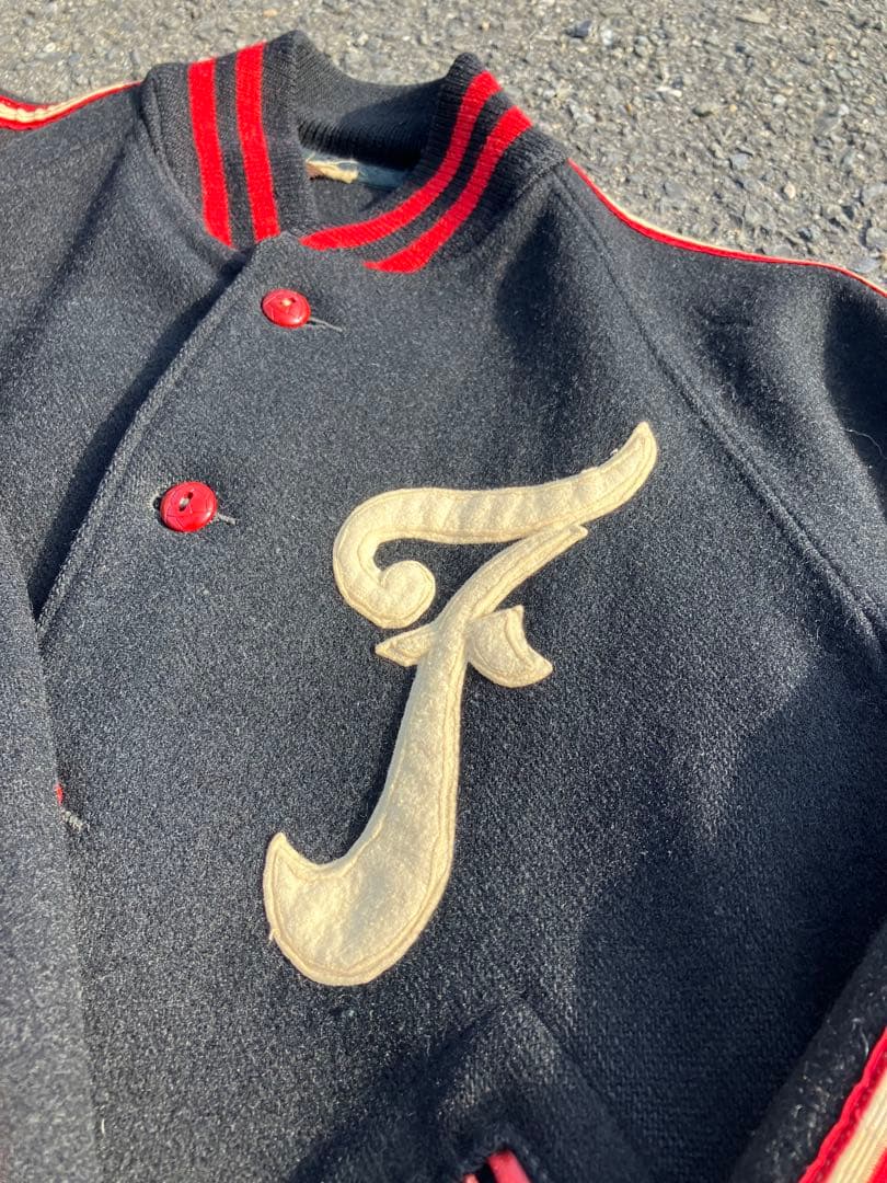 Minnesota WOOLEN 40s ヴィンテージ ボタスタ　バーシティ