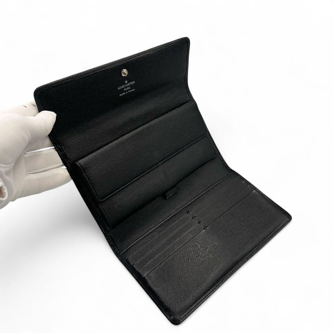【専用】ルイヴィトン インターナショナル エピ 黒 3つ折長財布 AR1047