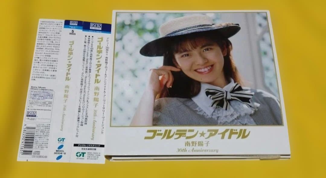 ブックレット欠品 ゴールデン☆アイドル 南野陽子 30thAnniversary