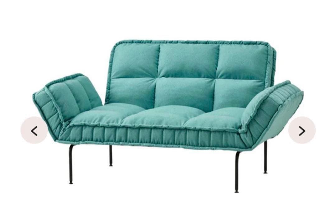 FrancFranc ソファ ソファベッド ピソラ　ターコイズ　グリーン