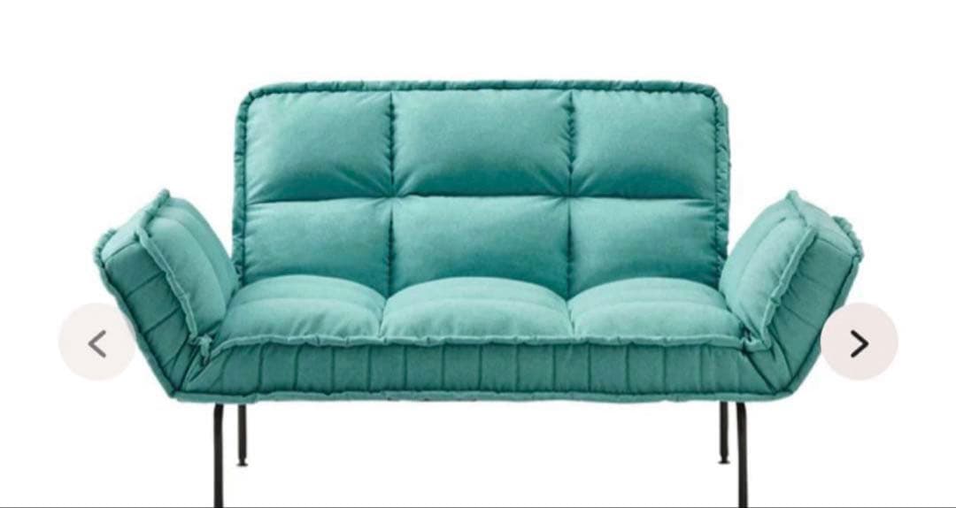 FrancFranc ソファ ソファベッド ピソラ　ターコイズ　グリーン