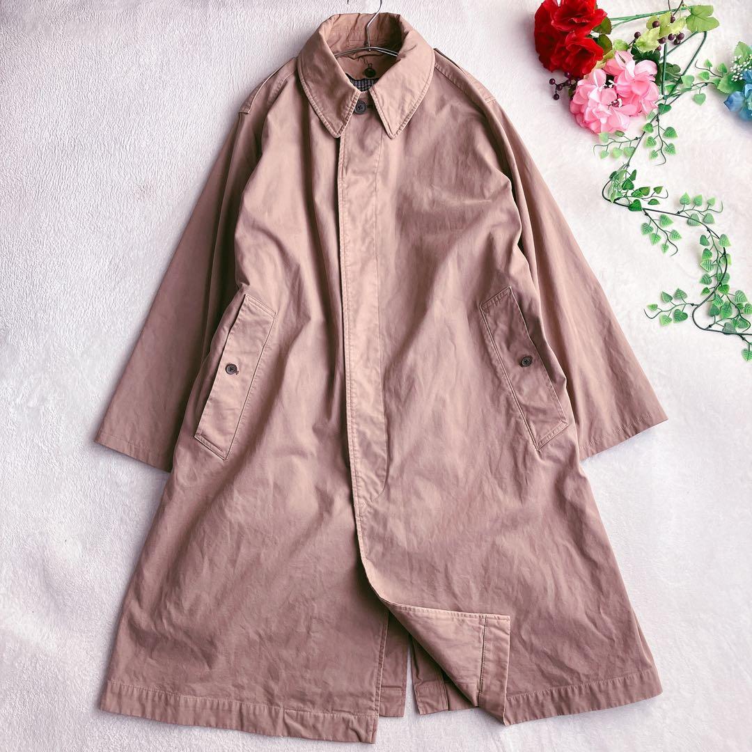 45rpmフォーティファイブアール★ライナー付き ステンカラーコート 比翼ボタン