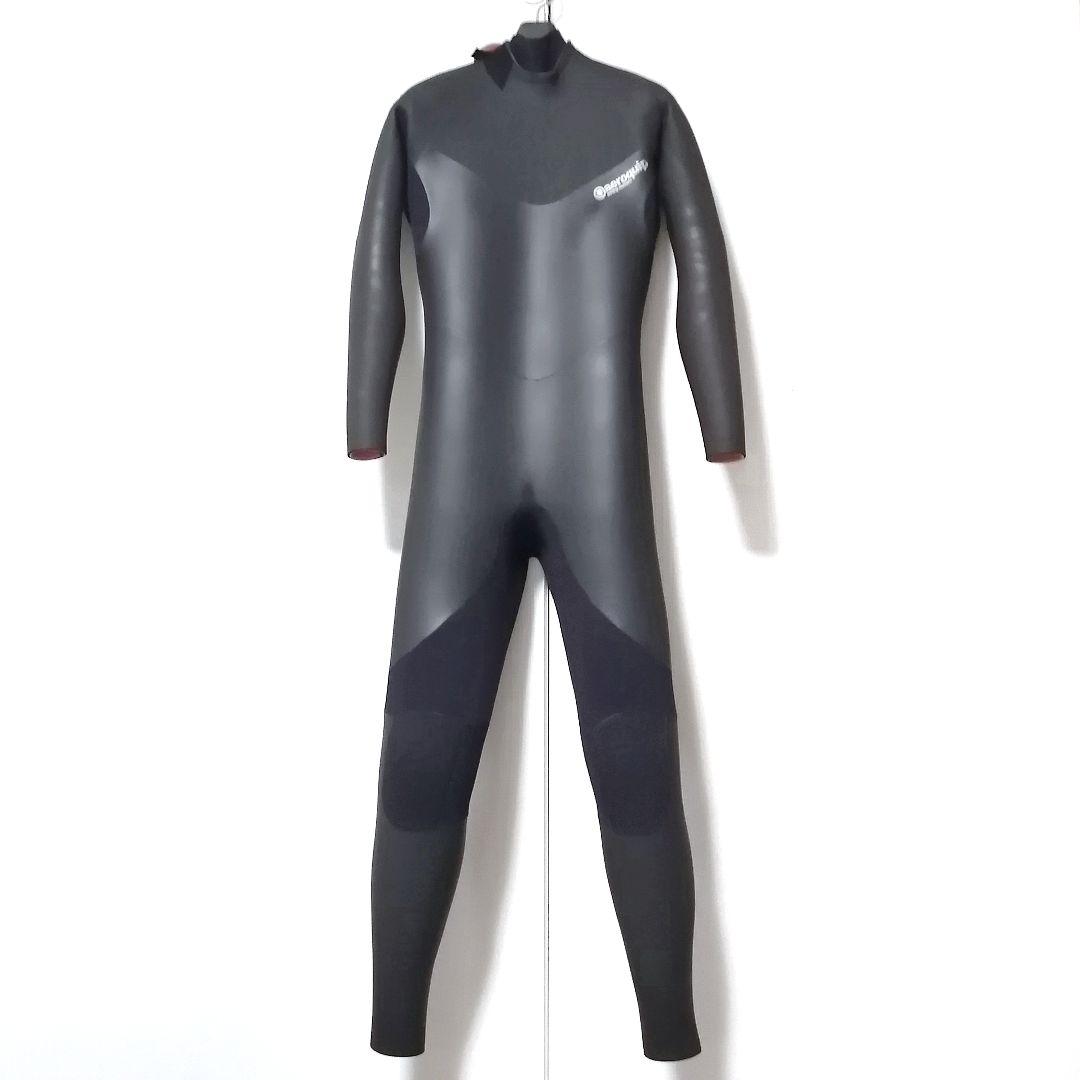 Lサイズ 6ミリ セミドライ ウェットスーツ 6mm 防寒 冬用 起毛 真冬