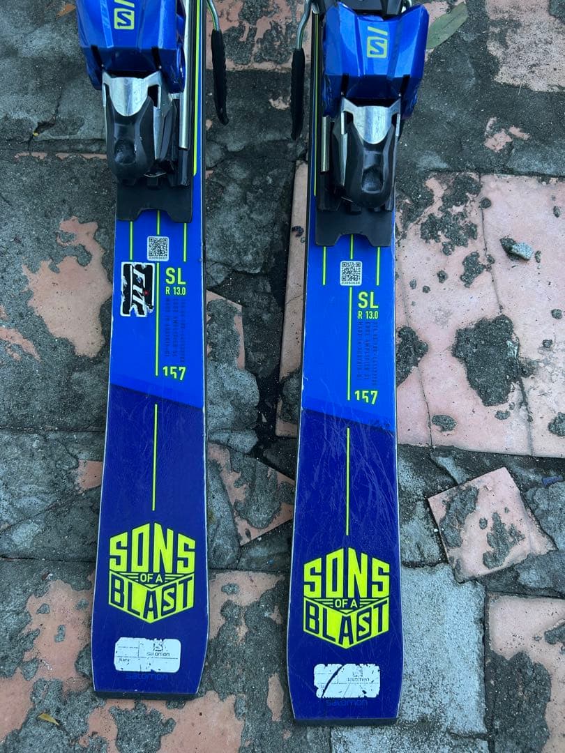 Salomon SLスキー板　157cm R13.0