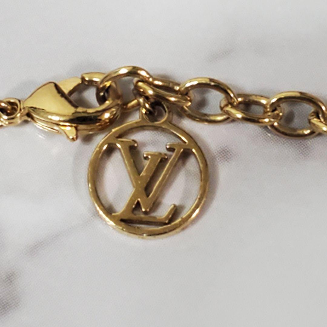 【美品】LOUIS VUITTON ルイヴィトン ネックレス LVアイコニック