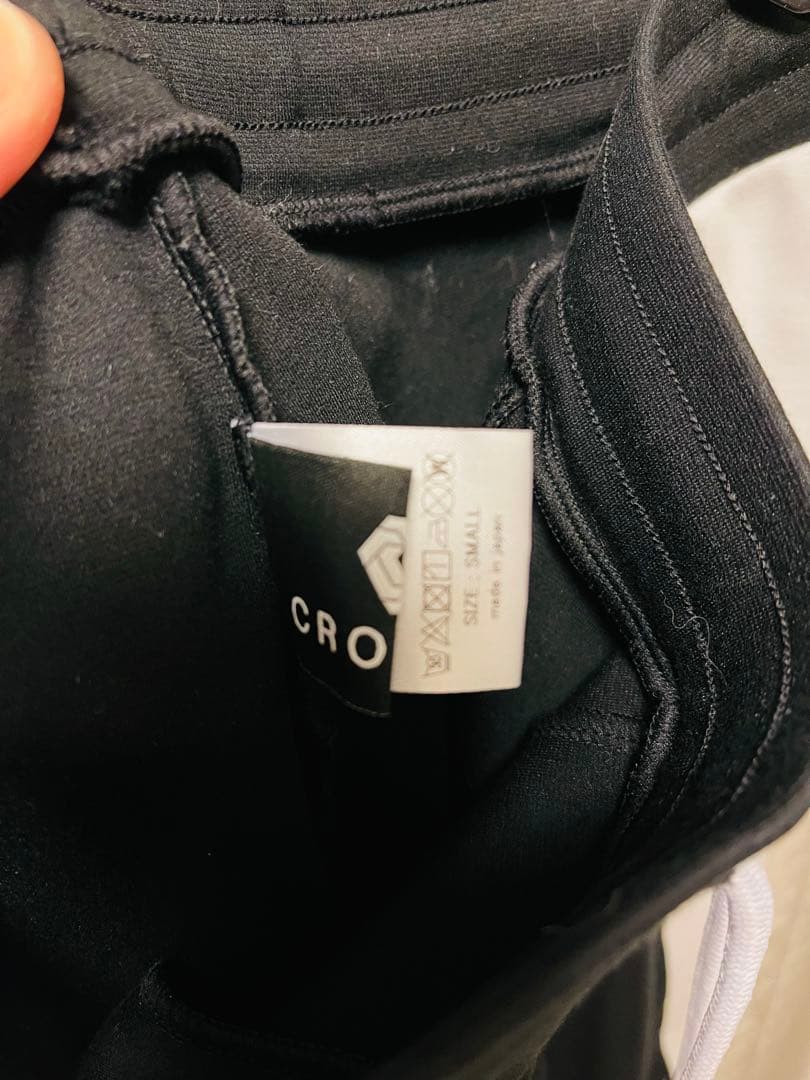 クロノスCRONOS トレーニングパンツ メンズS 黒/白