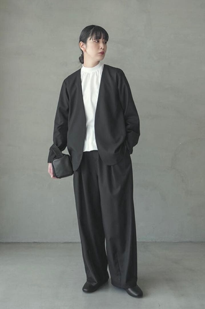 SOLAMONAT LARME ソラモナ　ラーム　ノーカラージャケット