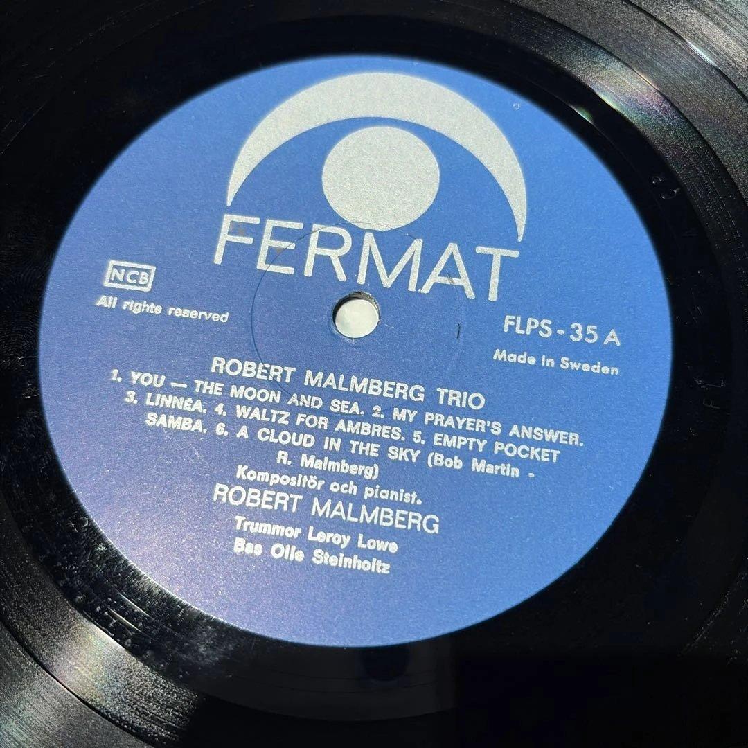 [レコード] Robert Malmberg Trio Limna LP