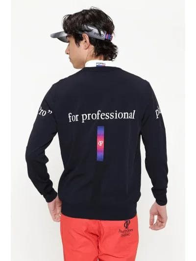 PEARLY GATES ELITE クルーネックニットプルオーバー PGPRO