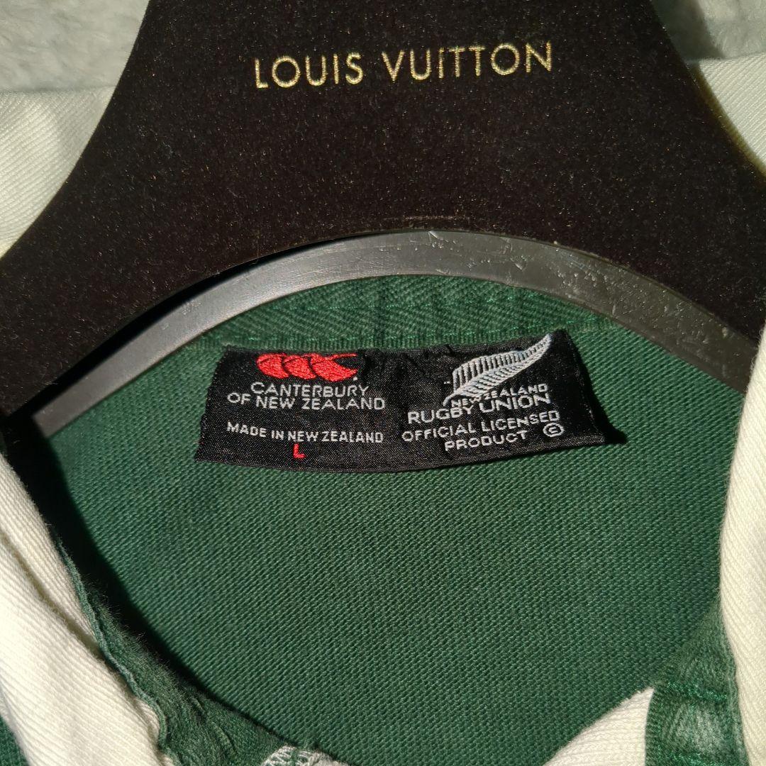 90s ビンテージ カンタベリー ラガーシャツ ニュージーランド製 XL