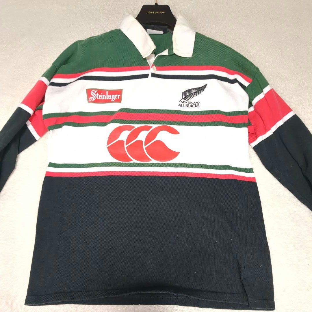 90s ビンテージ カンタベリー ラガーシャツ ニュージーランド製 XL