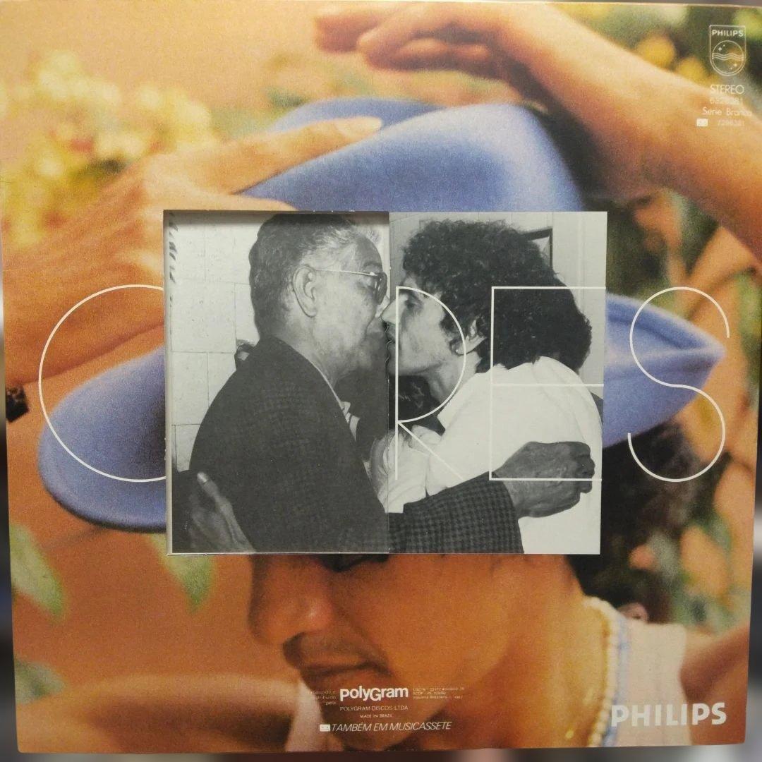 ['82年ブラジル盤]カエターノヴェローゾ CORES, NOMESインサート有