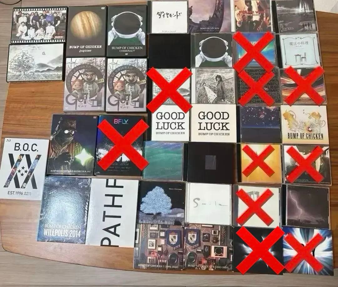 【値引き】BUMP OF CHICKEN CD DVD セット