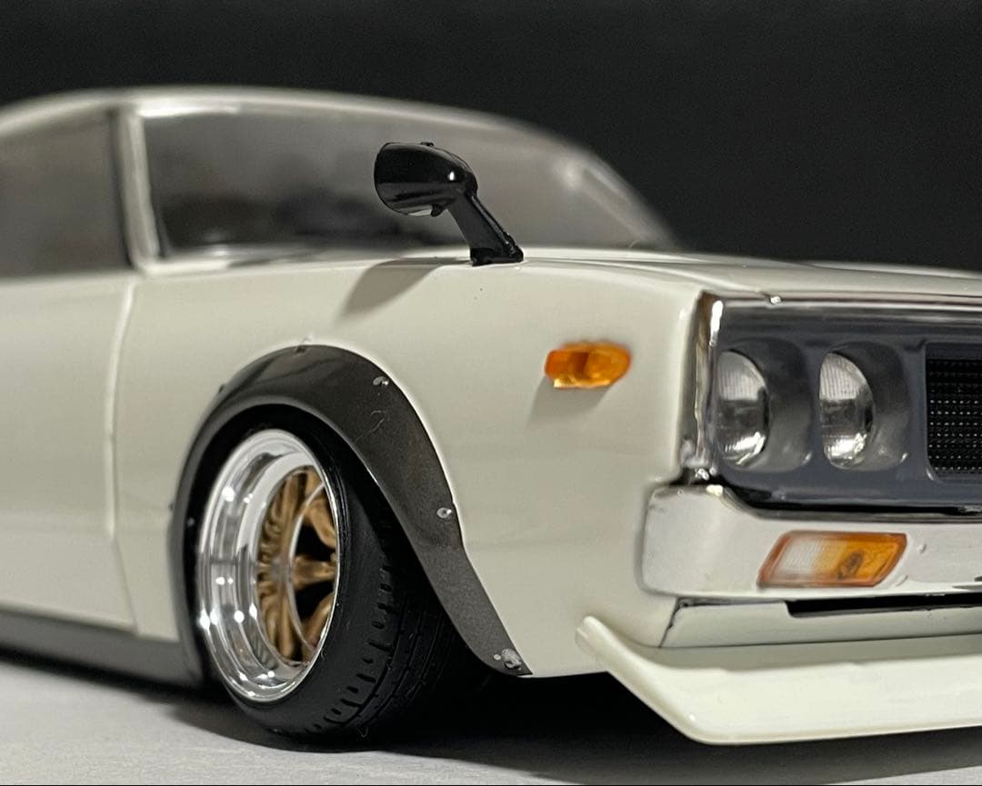 1/24 アシェット 国産名車 スカイライン GT-R ケンメリ改 カスタム