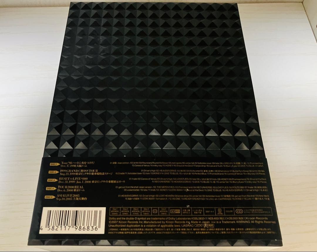 L'Arc〜en〜Ciel FIVE LIVE ARCHIVES