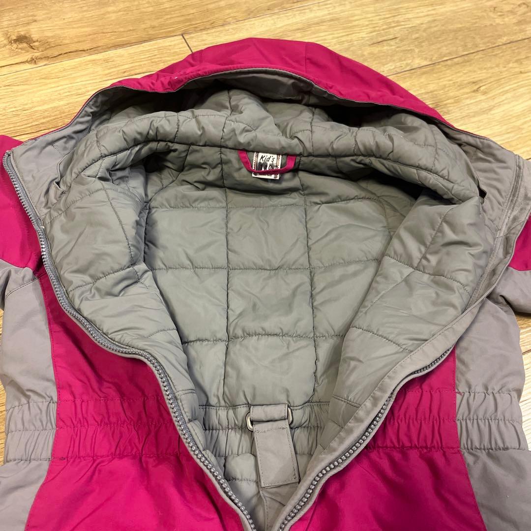 mont-bell 子ども用スキーウェア 110 つなぎ