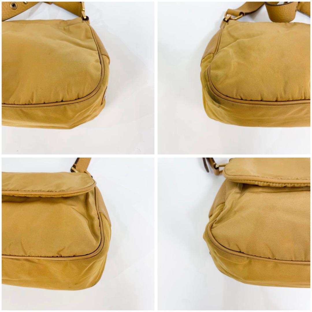 【正規品】プラダ PRADA ショルダーバッグ ギャラカード ナイロン 三角ロゴ