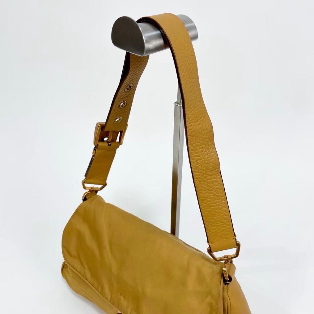 【正規品】プラダ PRADA ショルダーバッグ ギャラカード ナイロン 三角ロゴ