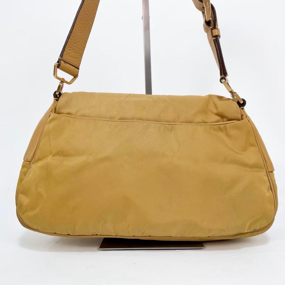 【正規品】プラダ PRADA ショルダーバッグ ギャラカード ナイロン 三角ロゴ