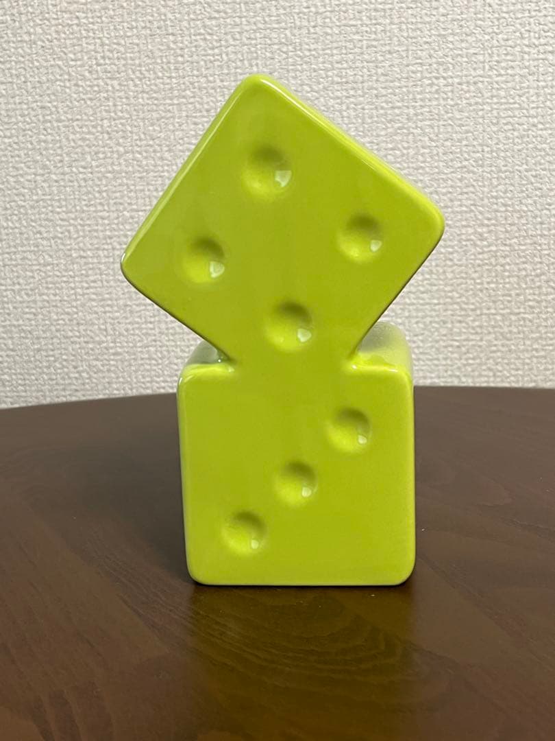 Stussy ダイス型花瓶 ライムグリーン 2020年