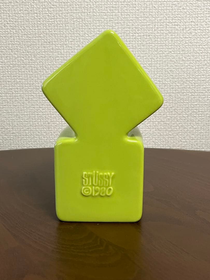 Stussy ダイス型花瓶 ライムグリーン 2020年
