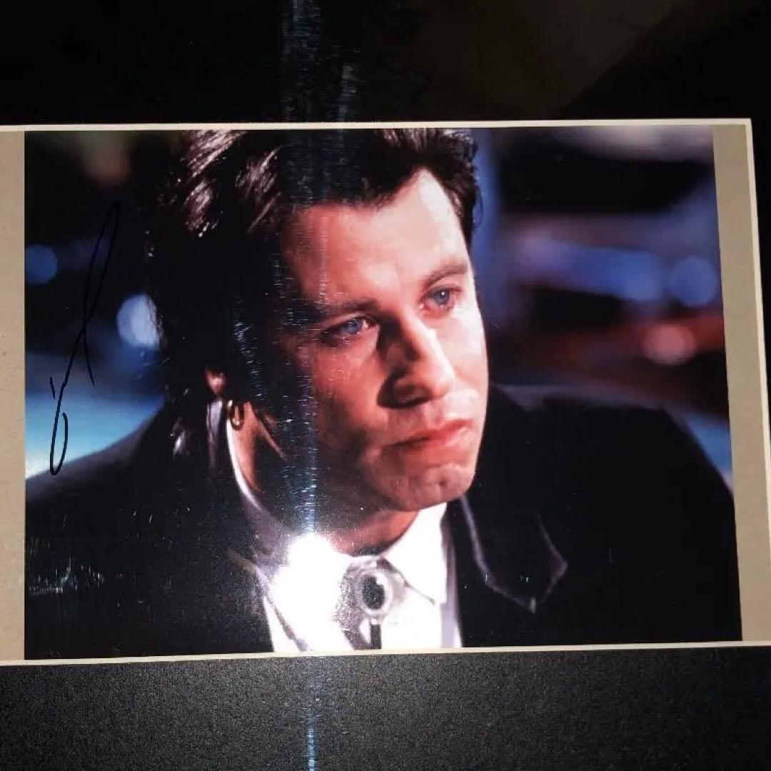 ジョン・トラボルタ　直筆サイン