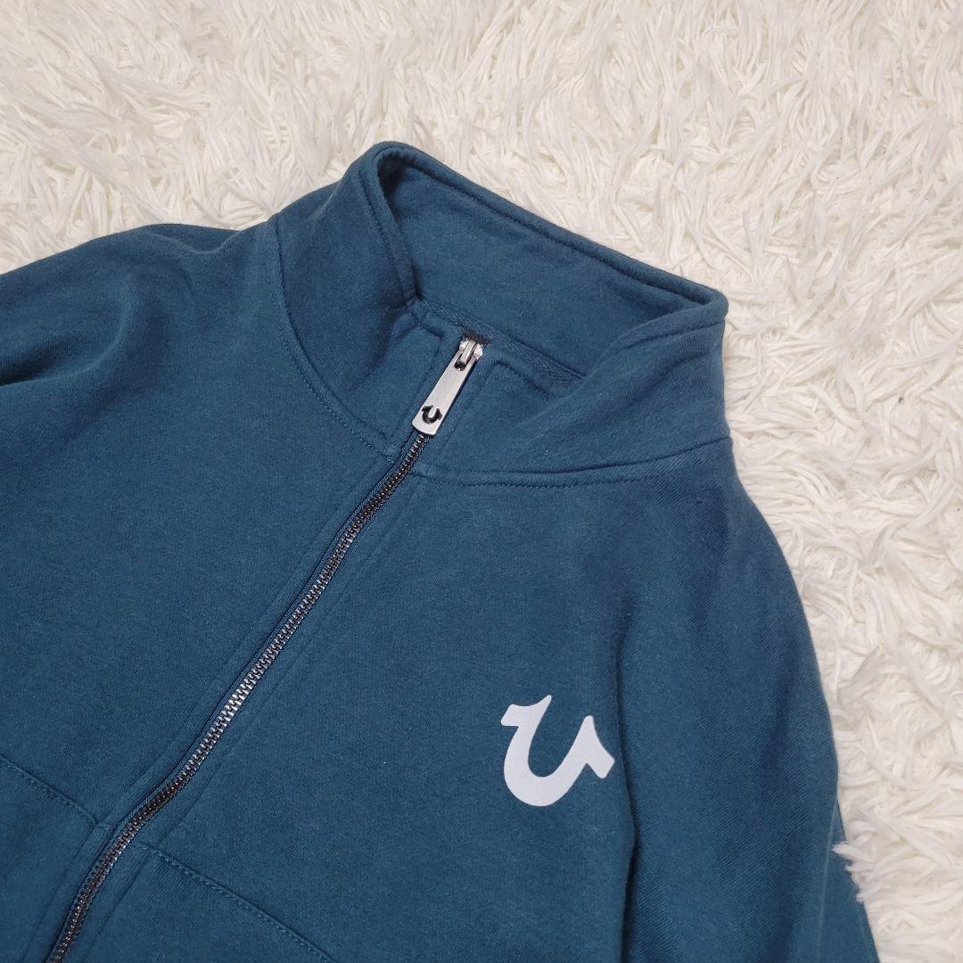 希少☆トゥルーレリジョン　セットアップ　ひ　バックロゴ　ショート丈　ジップアップ