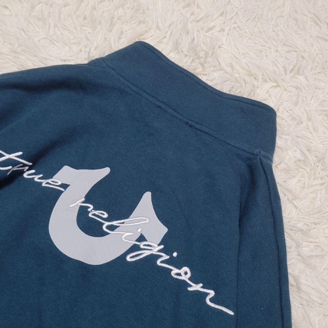 希少☆トゥルーレリジョン　セットアップ　ひ　バックロゴ　ショート丈　ジップアップ