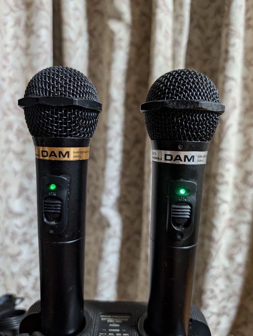 ★さらに値下げ★DAM第一興商マイクセット　DAM-AD4 DWR-1000中古