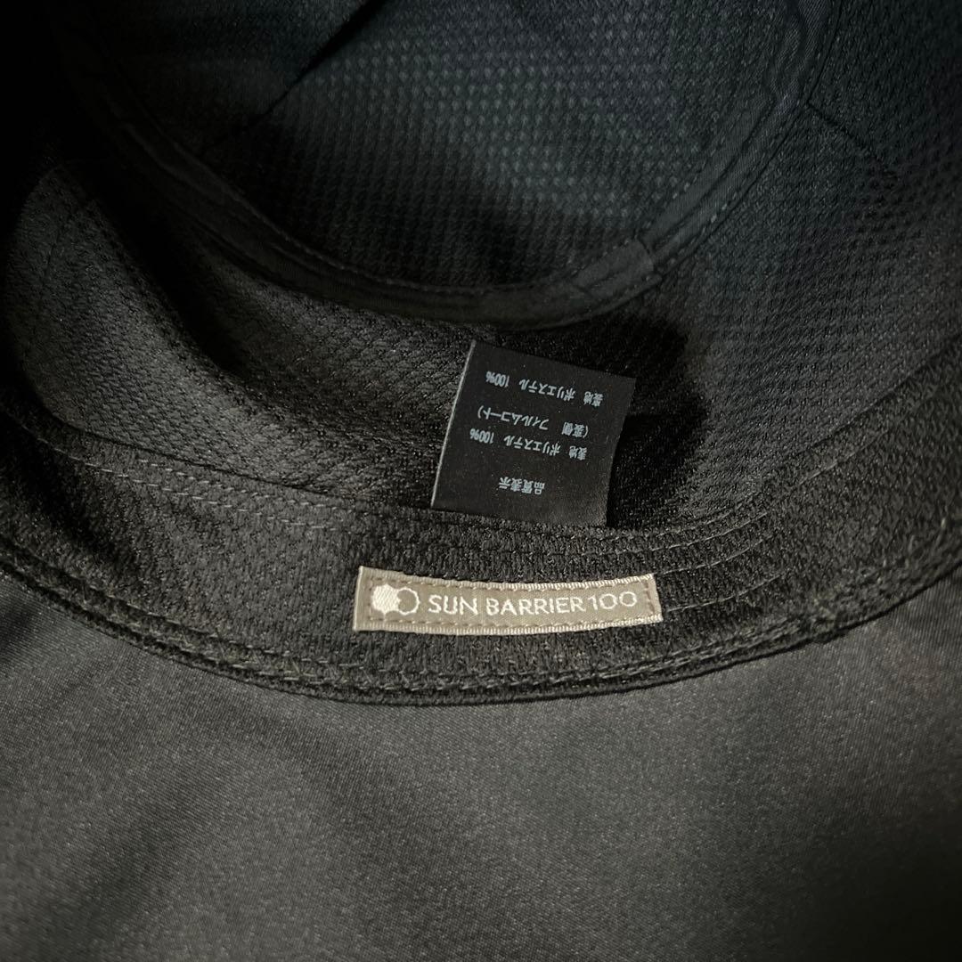 サンバリア100 ナチュラルハット ネイビー Mサイズ