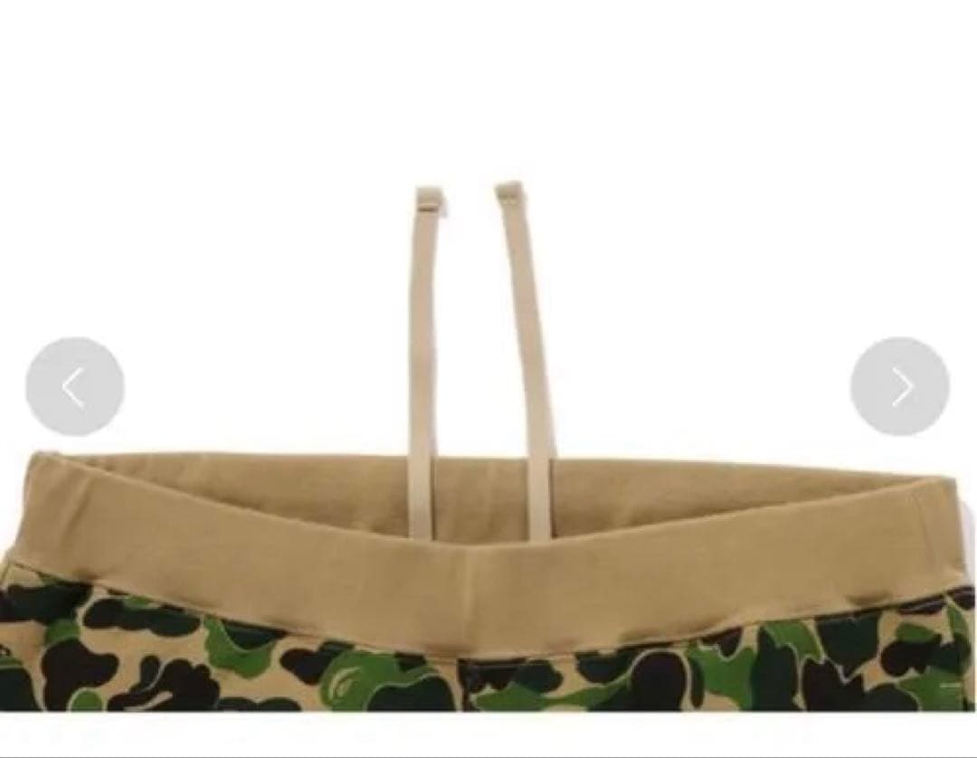 即日発送A BATHING APE カモ柄 パンツ M