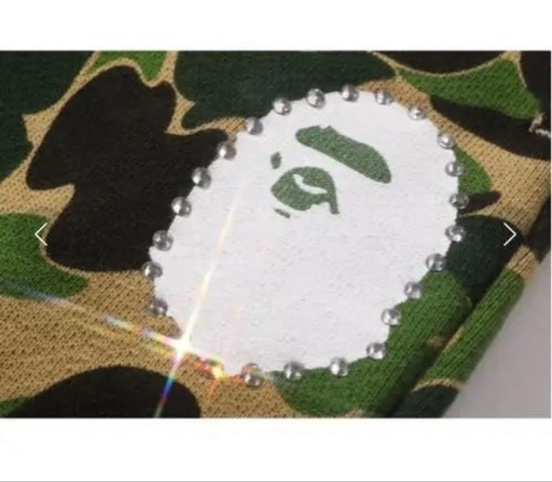 即日発送A BATHING APE カモ柄 パンツ M