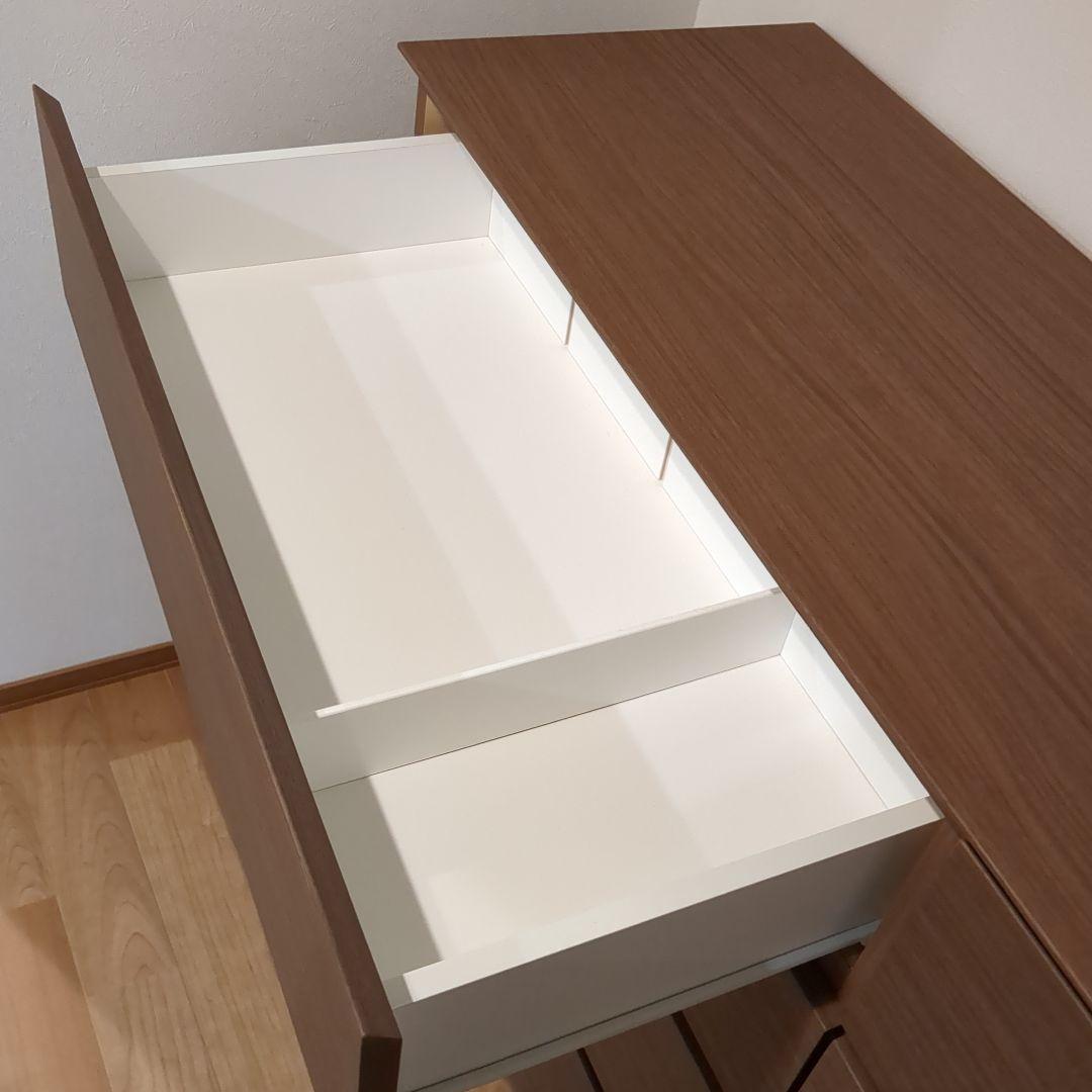 ニトリ　ローチェスト(クエス120-4LC　MBR）