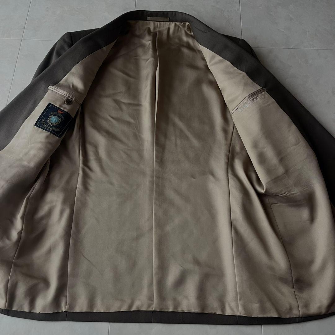 vintage ARMANI ダブルスーツ 豪華5点セット　シャツピンズ