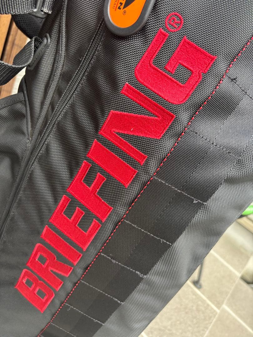 すずパパ　ブリーフィング ゴルフバッグ