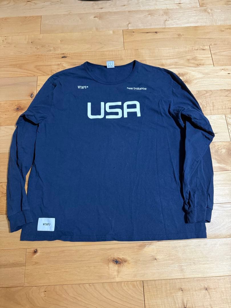 WTAPS コラボ new balance USAプリント XL