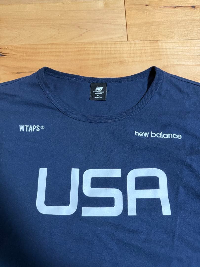 WTAPS コラボ new balance USAプリント XL