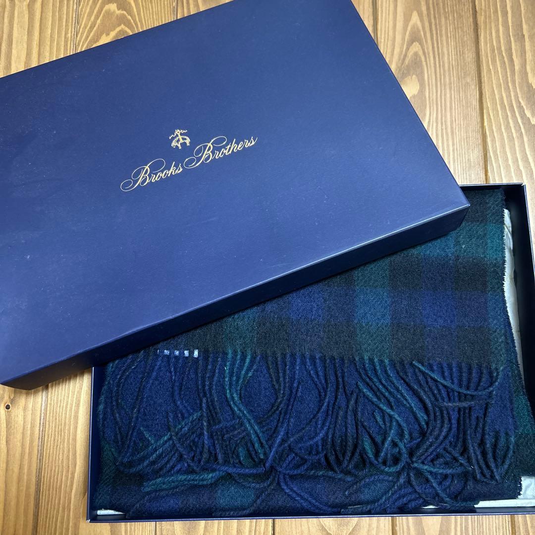 Brooks Brothers チェック柄マフラー