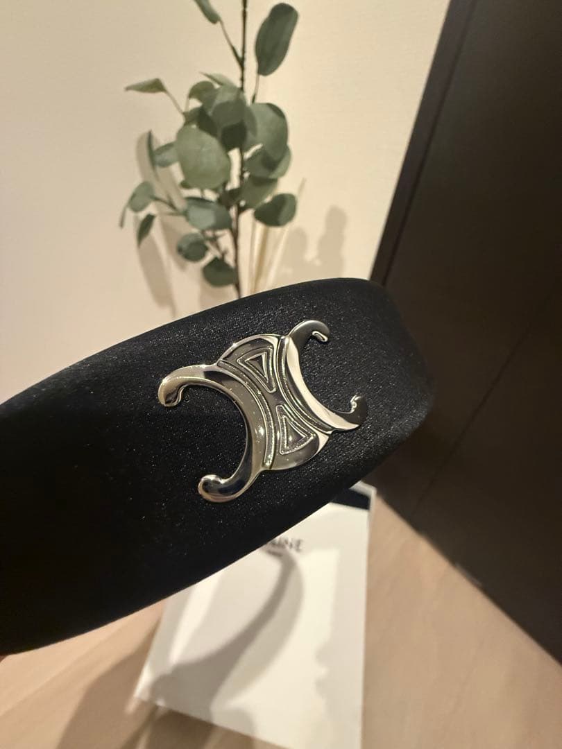 CELINE ヘッドバンド / シルク