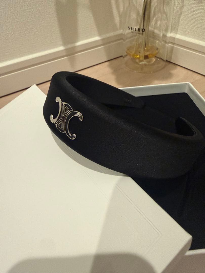 CELINE ヘッドバンド / シルク