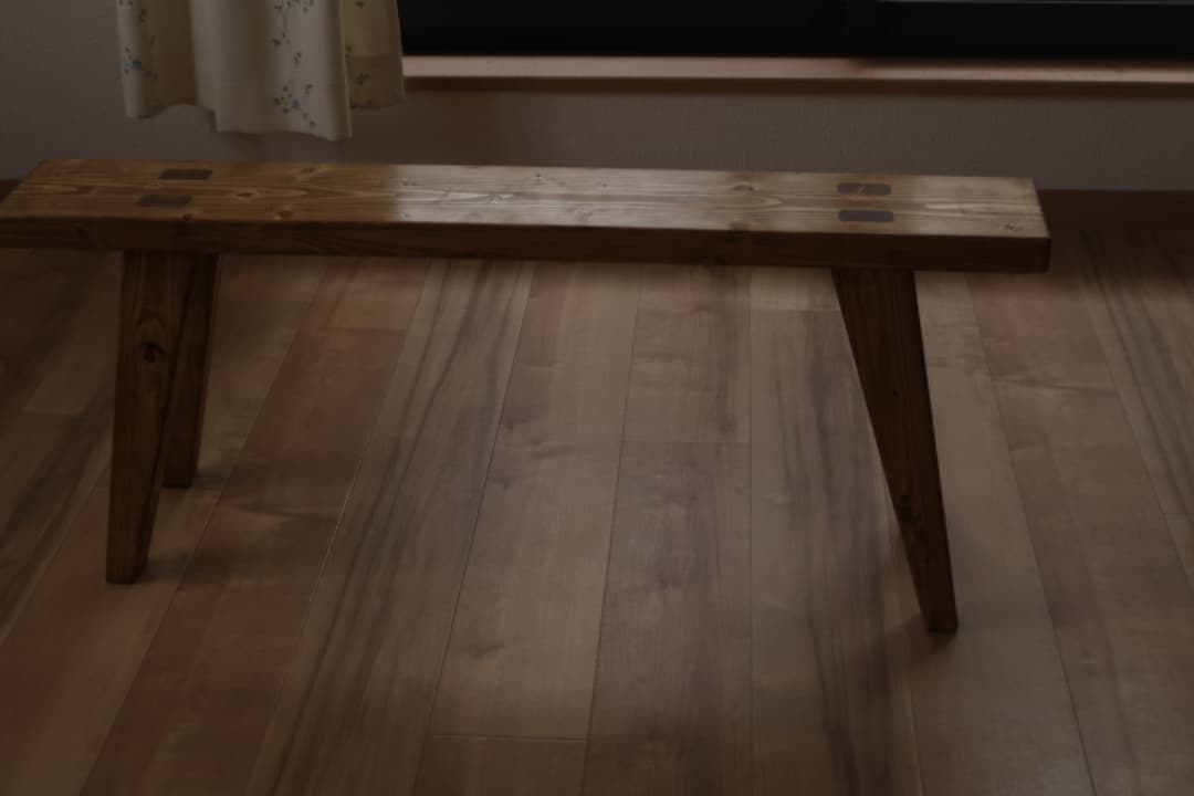 〆1/31 WHITE_WOOD_BENCH #1