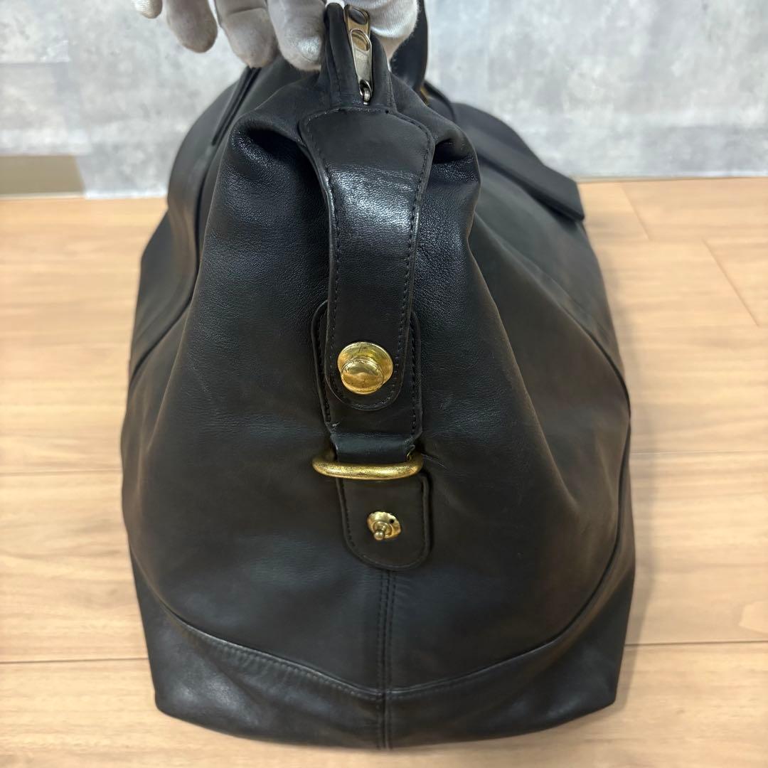 オールドコーチ COACH 【0502】 レザー ボストンバッグ ドイツホック