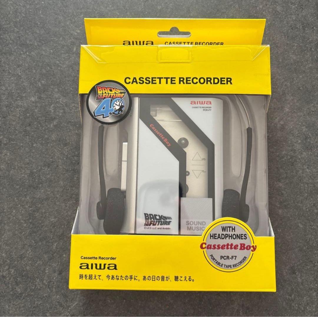 【未開封】バックトゥザフューチャー ポータブルカセットプレーヤー ドンキ