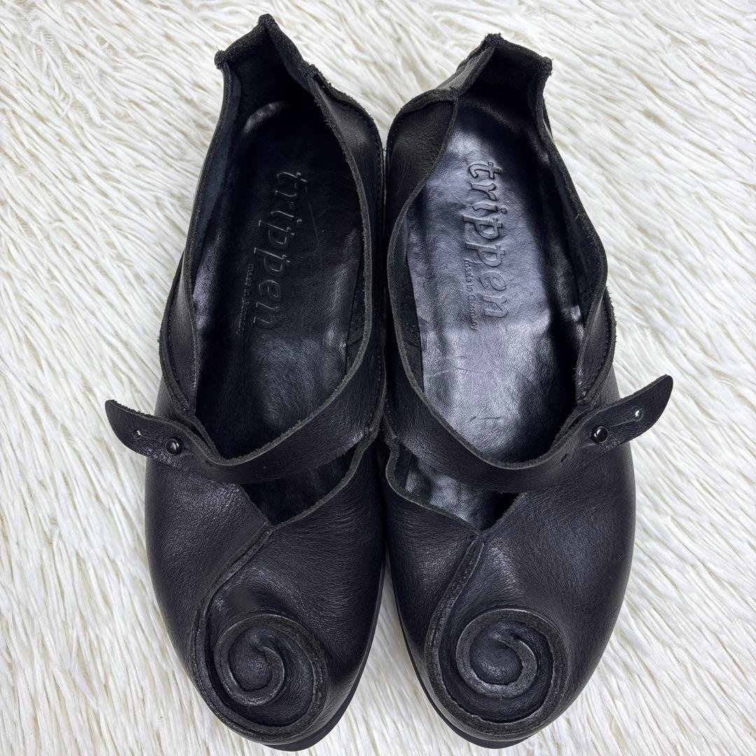trippen トリッペン SCHNECKE シュネッケ フラットシューズ38