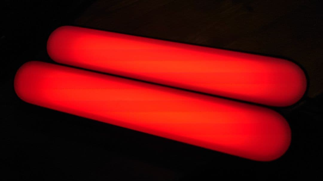 Philips Hue LEDバーライト×2＆ブリッジ×1＆ディマースイッチ×2