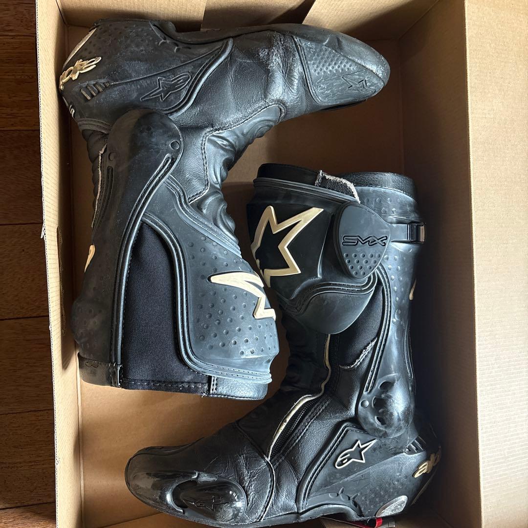 Alpinestars SMX ブラック バイクブーツ