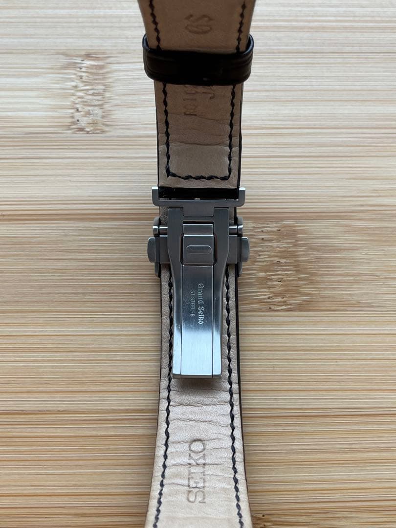 グランドセイコー　純正　本革ベルト　Dバックル