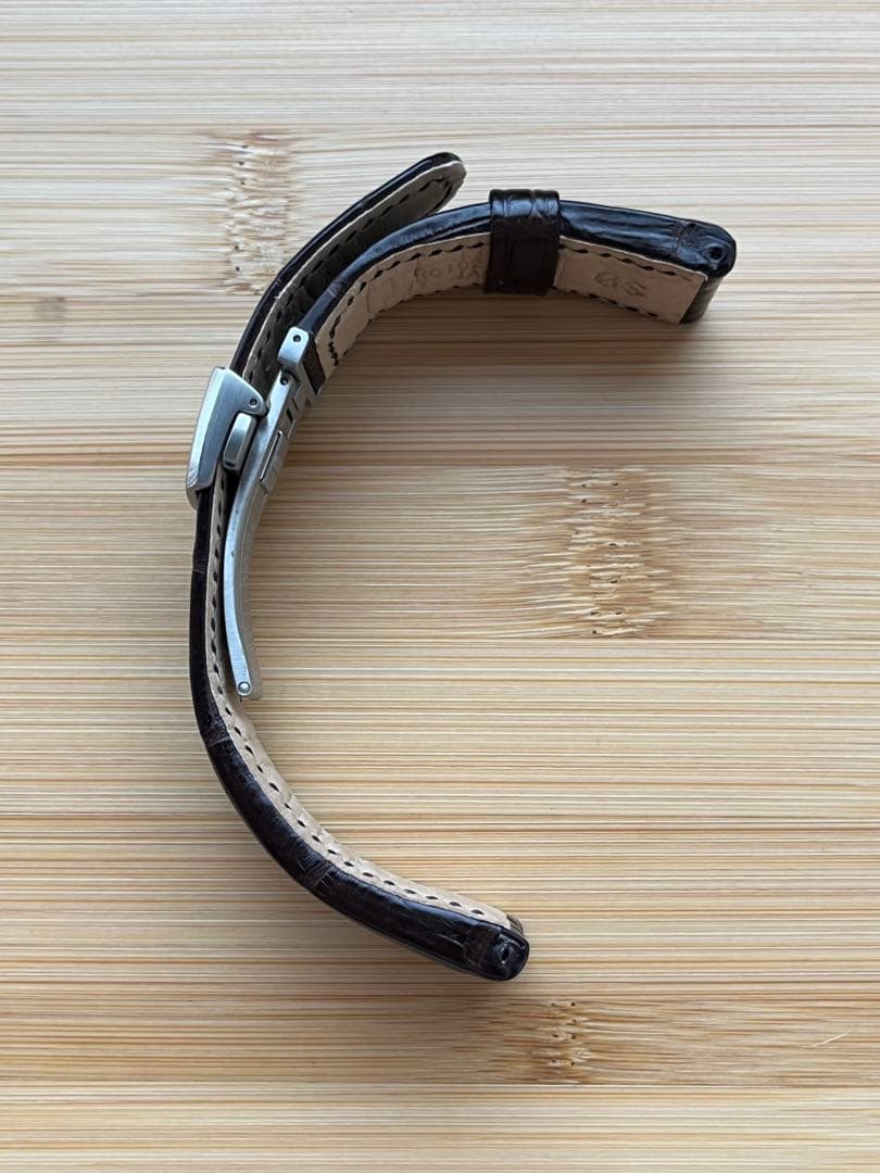 グランドセイコー　純正　本革ベルト　Dバックル