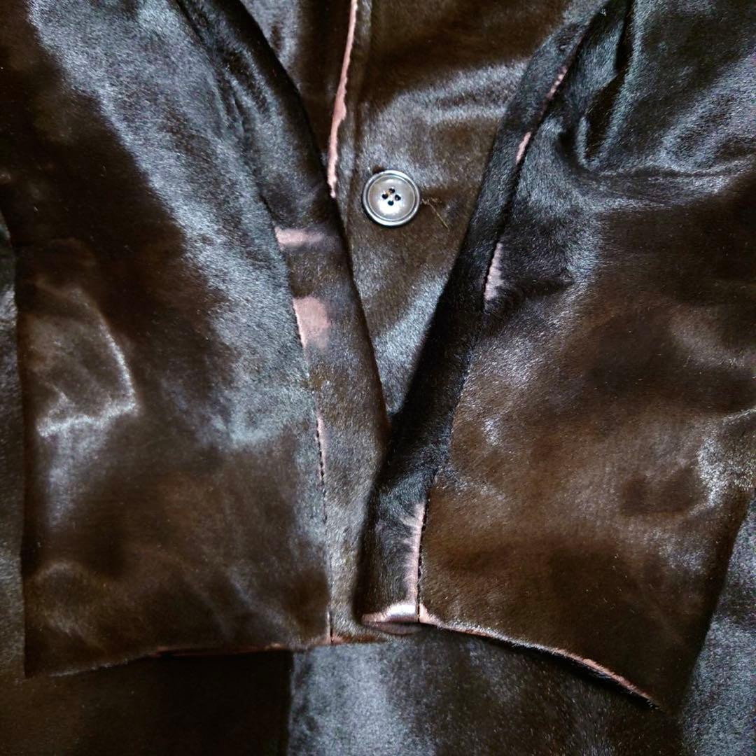 【本日最終超大特価‼︎】90S ドルチェ&ガッバーナ ハラコレザーチェスターコート